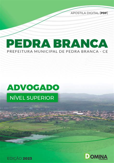 Apostila Concurso Pref Pedra Branca Ce Advogado