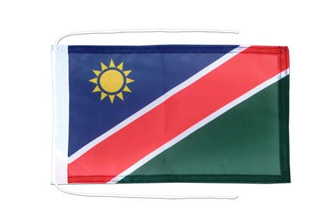 Namibia - Flag with ropes 8x12" - MaxFlags - Royal-Flags