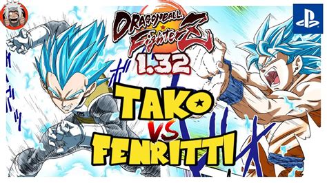 DBFZ Fenritti Vs Tako Cell VegetaSSB VegetoSSB Vs GokuSSB GokuUI