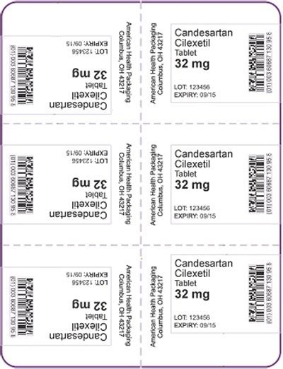 Candesartan Cilexetil Images Tablet Oral