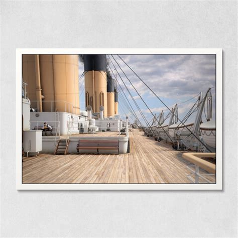 RMS Titanic Boat Deck by Vasilije Ristovic