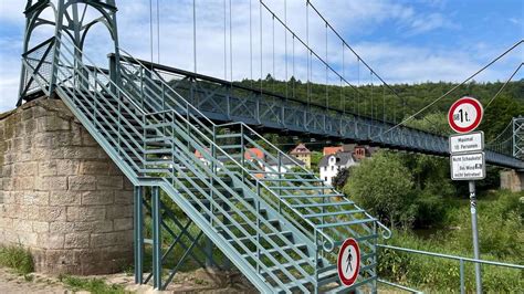 Hann Münden Hängebrücke am Tanzwerder soll gerettet werden