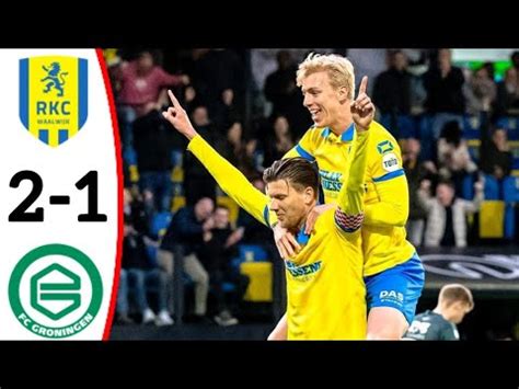 RKC Waalwijk FC Groningen 2 1 All Goals Highlight Eredivisie 2023