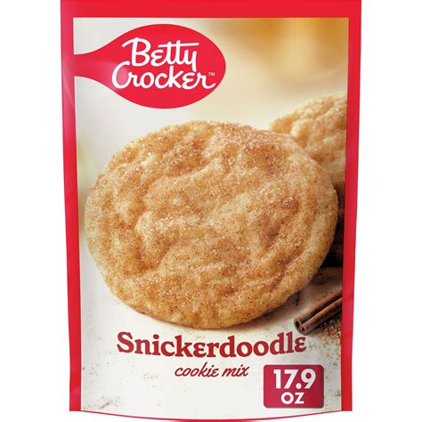 Betty Crocker Snickerdoodle Cookie Mix, 17.9 oz. - Walmart.com