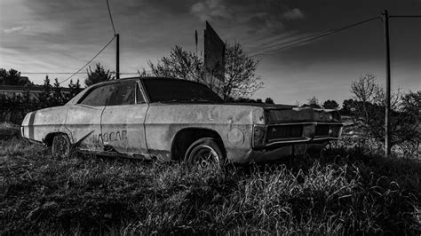 Old Car By The Roadside Christophe Dal Sasso Flickr