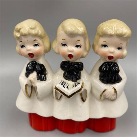 Christmas Carolers Figurines - Etsy