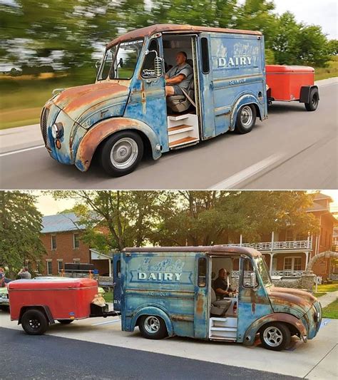 1963 Divco Twin Turbo Milk Truck Cab Over Trucks Willys Jeep