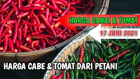 Harga Cabe Hari Ini 17 Juni 2021 Info Harga Cabqi Rawit Merah Hari