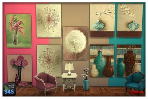 34 Best Sims 4 Cc Paintings Images Sims 4 Sims Sims 4 Custom Content ...