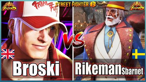 Street Fighter Broski Terry Vs Rikemansbarnet Jp Best Ranked