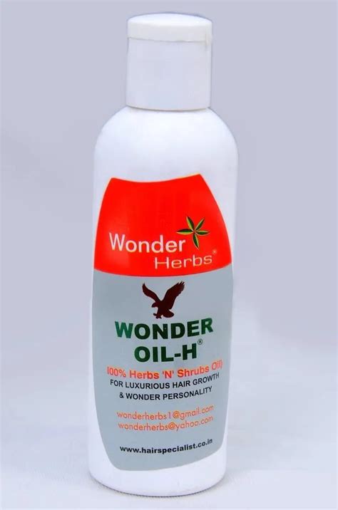 Hair Growth Wonder Oil H Herbs Packaging Size 100 Ml At Rs 250bottle In New Delhi