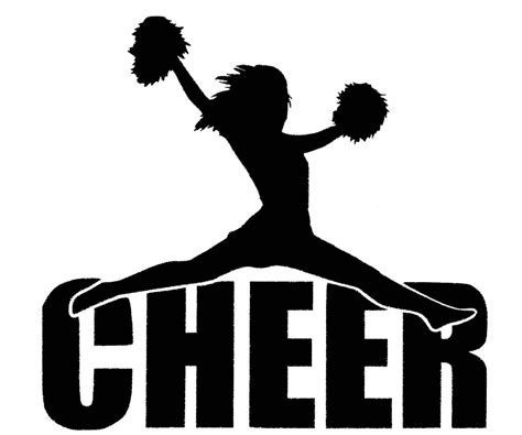 Custom Cheer Vinyl Decal Cheerleader Bumper Sticker For