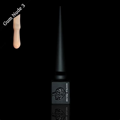 Kostka Polish Rubber Base Gum Nude 3 15 Ml Kostka Bojana