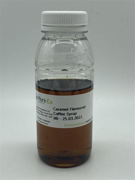 Caramel Coffee Syrup – Plant-Ex