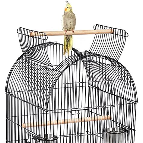 Yaheetech 59 Inch Rolling Standing Medium Dome Open Top Bird Cage For