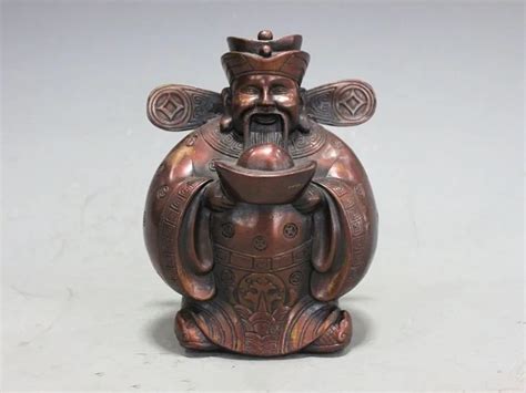 Aliexpress Buy Chinese Pure Copper Bronze Lucky Yuaan Bao God Of