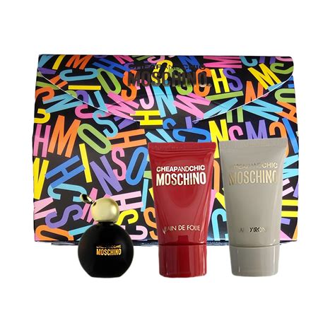 Moschino Cheap And Chic Perfume For Women Mini T Set Edt