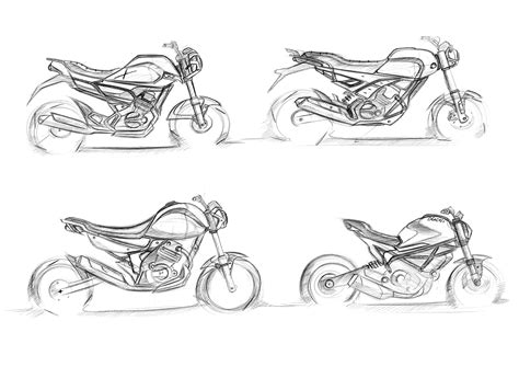 Motorcycle Sketches on Behance