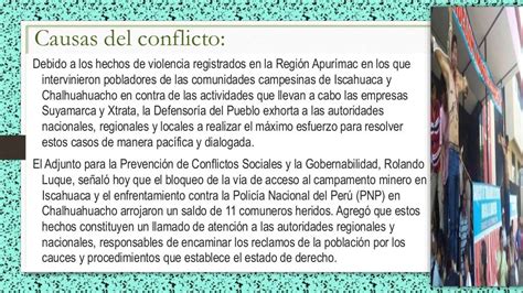 Conflictos Sociales En PerÚ