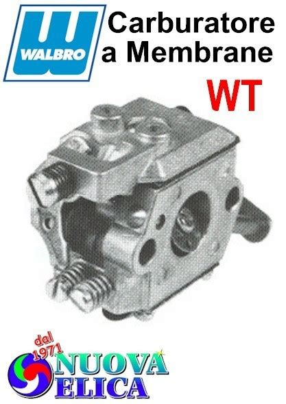 Guida Al Funzionamento Del Carburatore Walbro WT Nuova Elica