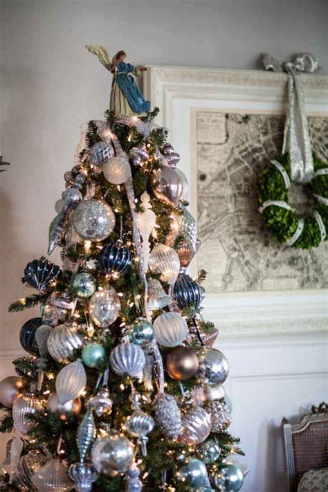 Elegant French Christmas Tree - Cedar Hill Farmhouse