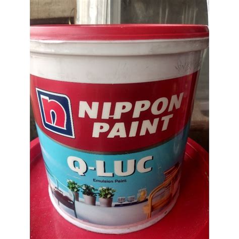 Jual Cat Tembok QLUC 5kg Nippon Paint Kemasan 5kg Q LUC Q LUC 4