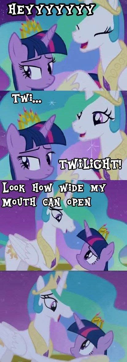 Celestia Bothering Twilight My Little Pony Comic My Little Pony