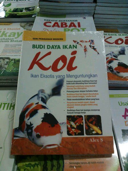 Jual Buku Budi Daya Ikan Koi Ikan Eksotis Dan Menguntungkan Alex S Di