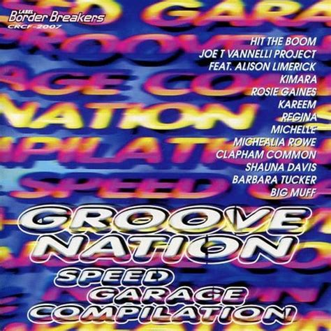 Various Artists Groove Nation Speed Garage Compilation Music