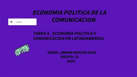 Economia Politica De La Comunicacion