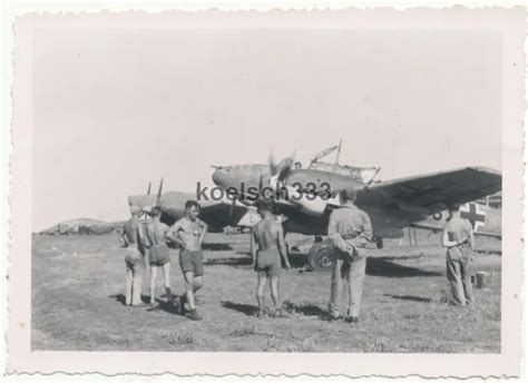 FOTO STUKA GESCHWADER 77 Messerschmitt Bf 110 Flugzeuge In Insterburg