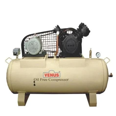 Oil Free Two Stage Reciprocating Air Compressors Motor Power 2 Hp