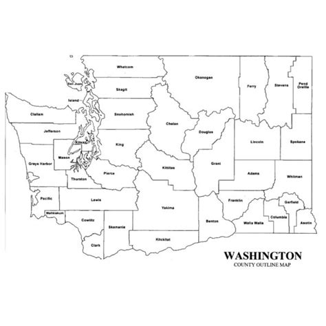 Washington County Map – Jigsaw-Genealogy