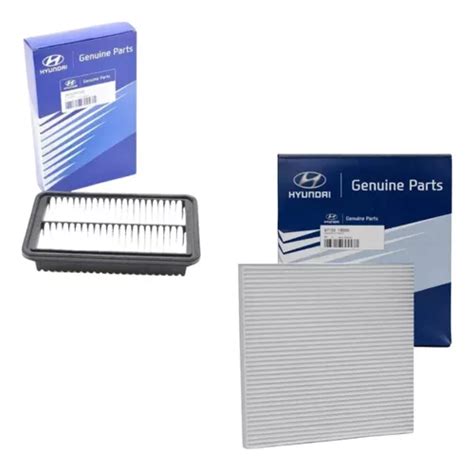 Kit Filtros Ar E Cabine Hb20 1 0 2013 A 2022 Original