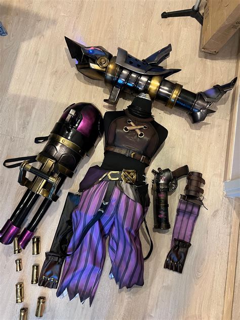 Jinx Arcane Costume Full Set Custom Made Etsy