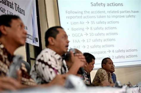 Lion Air JT 6 10 Jatuh Karena Sensor Tidak Berfungsi Pilot Tak Dapat