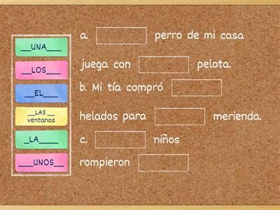 Articulos Determinados E Indeterminados Recursos Did Cticos