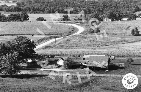 Vintage Aerial | Iowa | Keokuk County | 1976 | 18-HKE-5