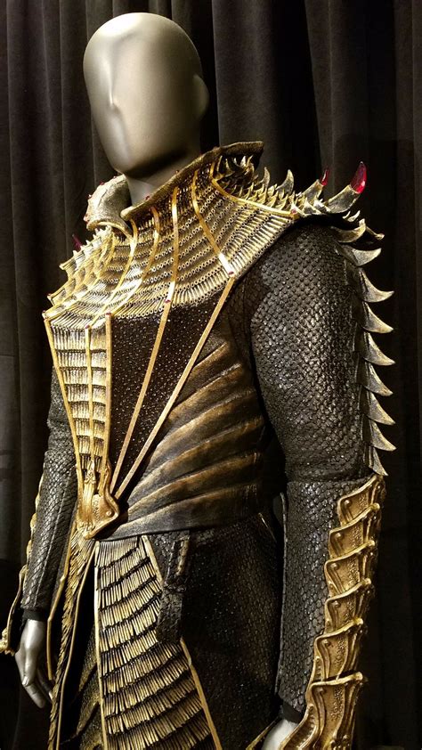 New #Klingon armor from Star Trek Discovery. Photographed by J. Kelsey at #stlv. The new ...