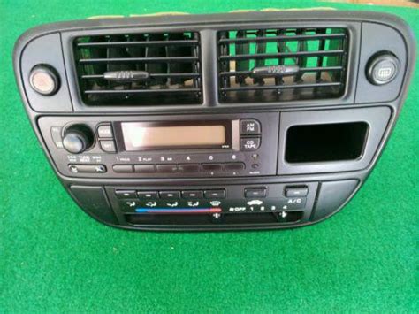 Sell Honda Civic Radio Heater Dash Trim Bezel Climate Control Unit