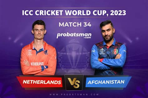 Ned Vs Afg Dream Prediction For Match Of Odi World Cup At