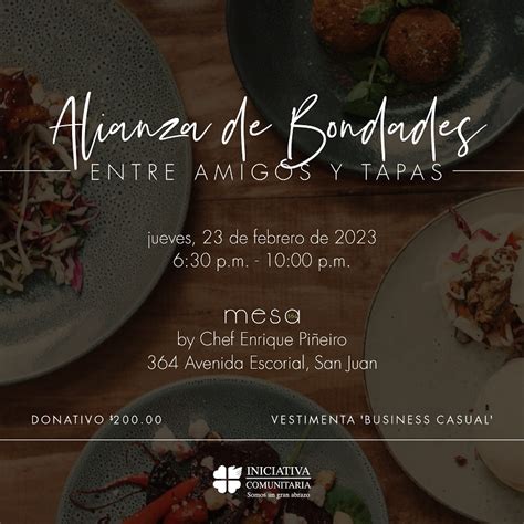 Alianza De Bondades Entre Amigos Y Tapas Iniciativa Comunitaria