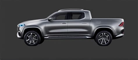 Futuristic concept pickup truck designed by Mercedes-Benz by Bertus ...