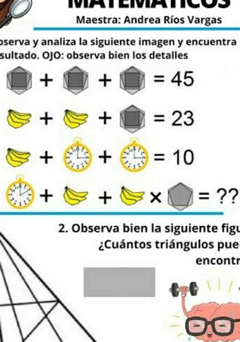 Observa Y Analiza La Siguiente Imagen Y Encuentra El Resultado