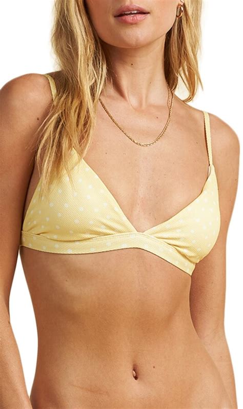 Billabong X The Salty Blonde Sundipped Triangle Bikini Top Shopstyle