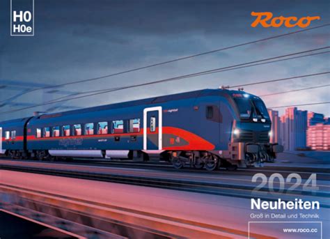 Roco Katalog Modellbahn Neuheiten H H E