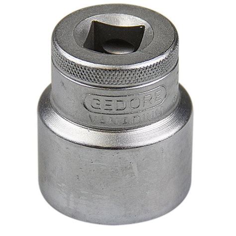 Soquete Estriado Curto 28mm Encaixe 1 2Pol GEDORE D19 28MM