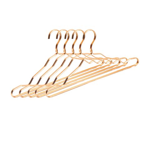 5pcs Metal Clothes Hangers Aluminium Alloy Clothes Hangers Skid ...