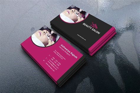 Salon Business Card Beauty Salon