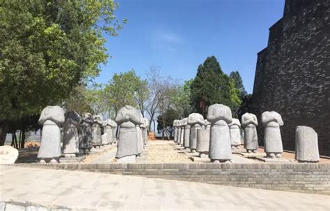 Qianling Mausoleum In Xianyang A Co Burial Tomb